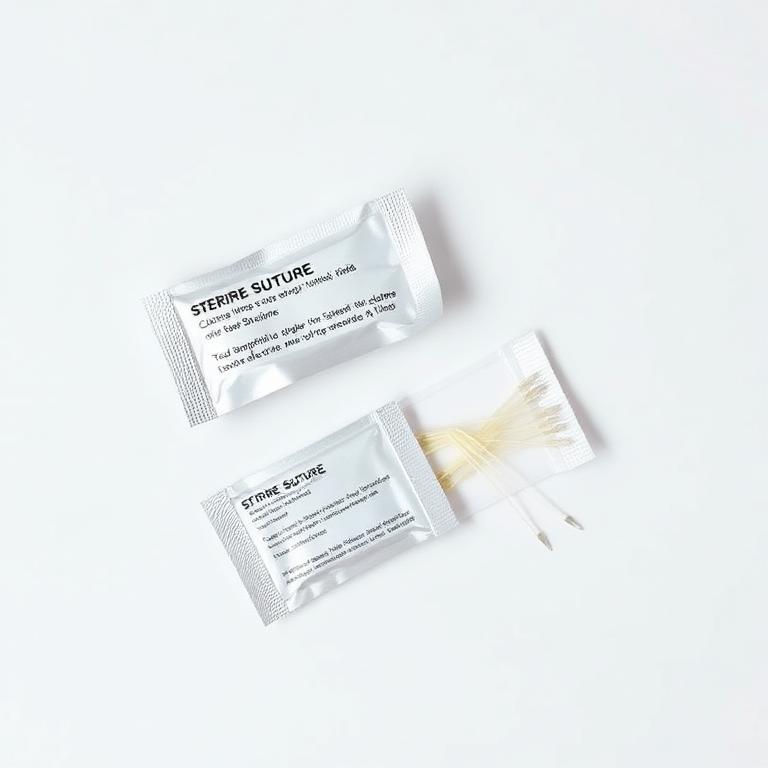 Absorbable Polyglactin Suture 3-0